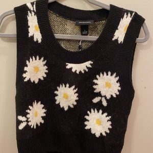sunflower sweater vest